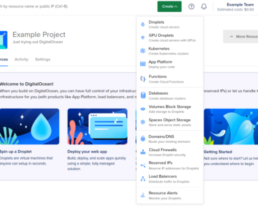 How to Create a Droplet in Digital Ocean