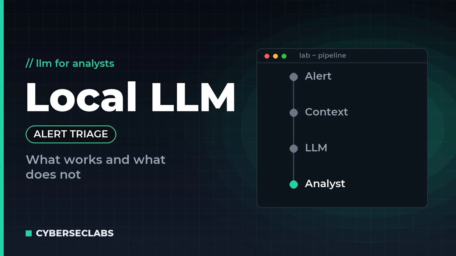 Using a Local LLM to Explain Security Alerts: What Works and What Doesn’t